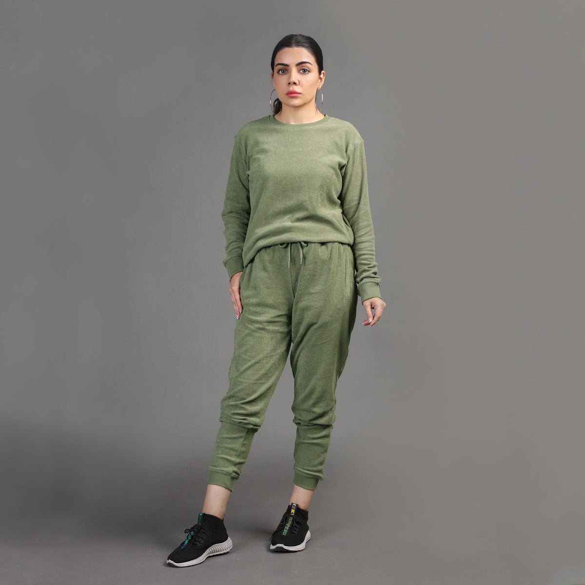 Stone Harbor WOMEN&#39;S TRACK SUITE WOMEN&#39;S OLIVE PREMIUM TRACKSUIT