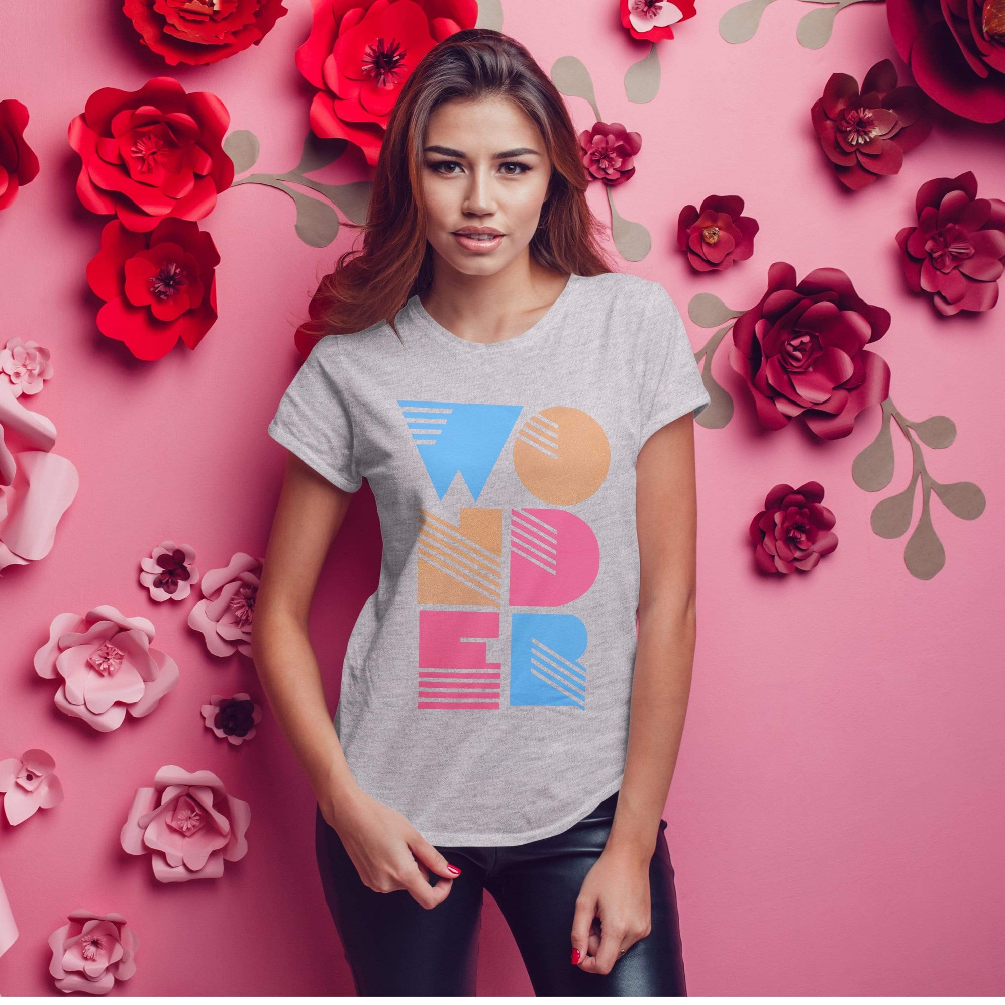 Stone Harbor Women T Shirt Grey / S-10 Women's Stone Harbor Wonder Tee Shirt