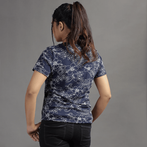 Stone Harbor Women T Shirt WOMEN'S SPLASHY FLORAL PRINTED T-SHIRT